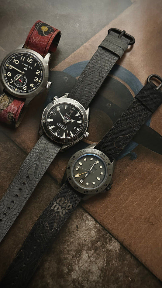 TamFamGram X Anti Watch Watch Club Single-Pass Garrison Straps